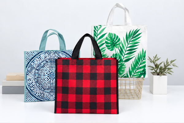 Material de bolsa de compras no tejida para llevar todos los días
